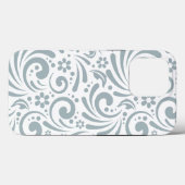 春季スタイリッシュ青白の装飾品 Case-Mate iPhoneケース (裏面 (横))