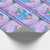 春季ハート- Kids Art for CHOC ラッピングペーパー (角)