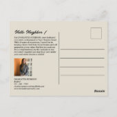 春季節レシピ不動産仲介業者又は実在財産 ポストカード (裏面)