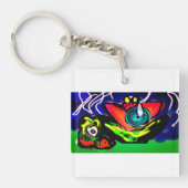 春季花蛙 キーホルダー (正面)