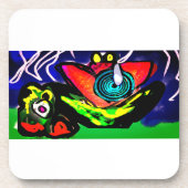 春季花蛙 コースター (正面)