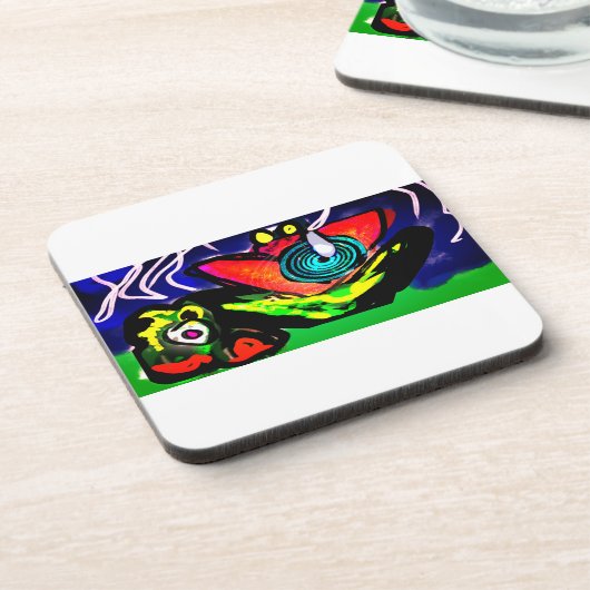 春季花蛙 コースター (左側)