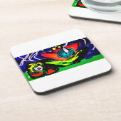 春季花蛙 コースター (左側)