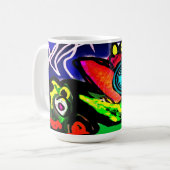 春季花蛙 コーヒーマグカップ (正面左)