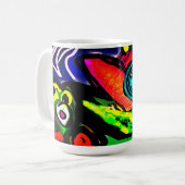 春季花蛙 コーヒーマグカップ (正面左)