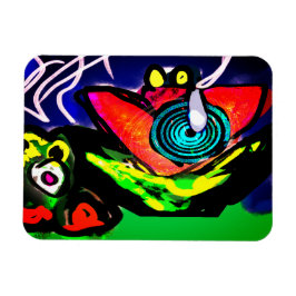 春季花蛙 マグネット