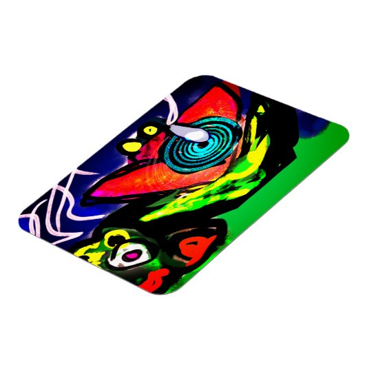 春季花蛙 マグネット (左側)