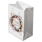 春季鮮やか卵ネストイースターブランチ ミディアムペーパーバッグ (正面アングル)