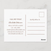 春実在エテートマーケティング農業 ポストカード (裏面)