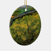 春小麦のフィールド、日の出Vincent vanゴッホ セラミックオーナメント (右)