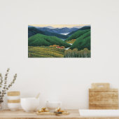 春山脈 ポスター (キッチン)