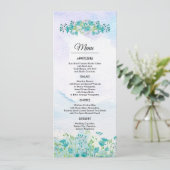 春山脈 |ワイルドフラワー結婚ズのメニューカード メニュー (スタンド正面)