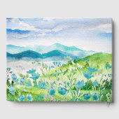 春山脈 |ワイルドフラワー結婚ズ ゲストブック (裏面)