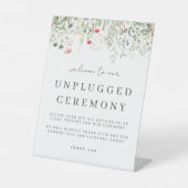 春山花開花結婚式 台座サイン (正面)