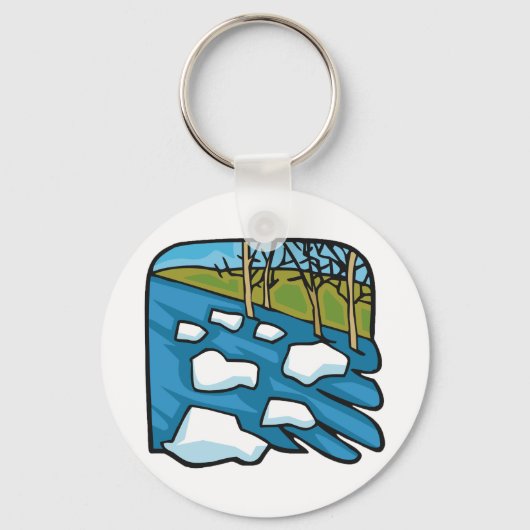 春川 キーホルダー (正面)