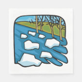 春川 スタンダードランチョンナプキン (正面)