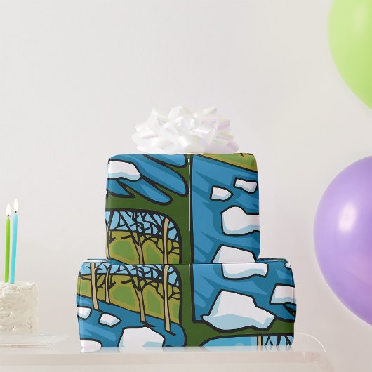 春川 ラッピングペーパー