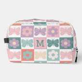 春市松模様に蝶モノグラカスタムム ドップキット (正面)