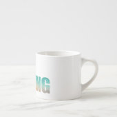 春幾何学フォントエスプレッソマグ エスプレッソカップ (右)