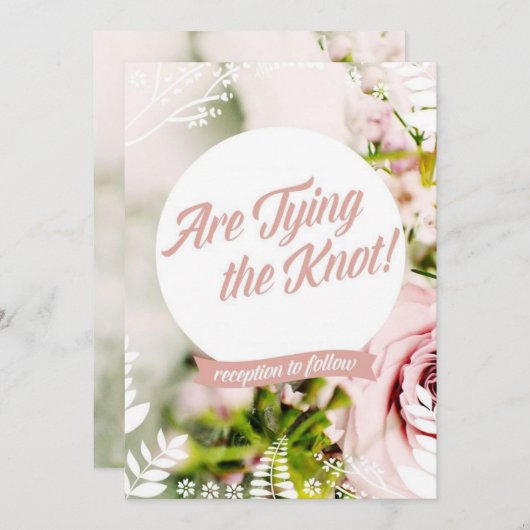 春庭園の結婚式 (正面/裏面)