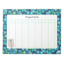 春忘れの花が私を一目で見ない ノートパッド