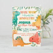 春恐竜 招待状 (スタンド正面)