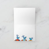 春恵みウクライナフォークアート カード (内部)