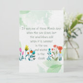 春感動的引用文詩篇チャールズディケンズ カード (スタンド正面)