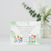 春感動的引用文詩篇チャールズディケンズ ポストカード (スタンド正面)