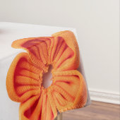 春手作り縫製織花オレンジブルー テーブルクロス (インサイチュ)