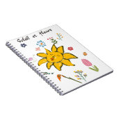 春手帳サニー ノートブック (右側)