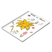 春手帳サニー ノートブック (左側)