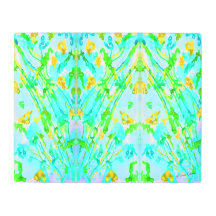 春抽象芸術パターン（の模様が）ある水彩プリント