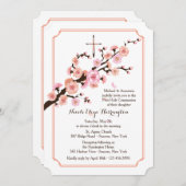 春招待状 招待状 (正面/裏面)