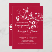 春招待状 招待状 (正面/裏面)