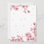 春招待状 招待状 (裏面)