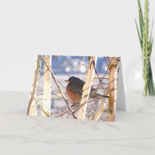 春挨拶 カード (正面)