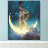 春散乱星Edwin Blashfield (1927) キャンバスプリント (インサイチュ (ウッドフロア))