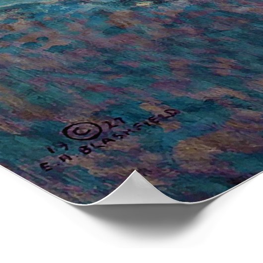 春散乱星Edwin Blashfield (1927) ポスター (角)