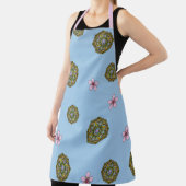 春新しいオールオーバープリントエプロン エプロン (インサイチュ)