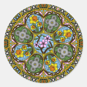 春新しいシール ラウンドシール