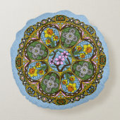 春新しい円枕 ラウンドクッション (裏面)