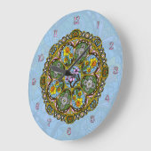 春新しい時計 ラージ壁時計 (傾斜)