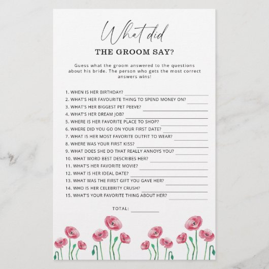 春新郎は何と言ったブライダルゲーム (正面)