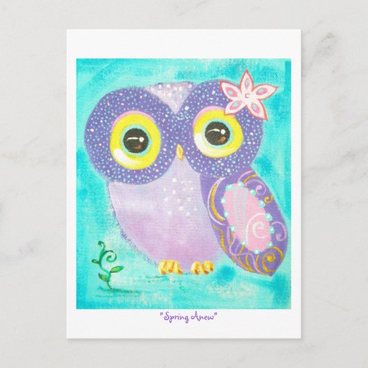 春新 ポストカード (正面)