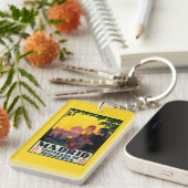 春旅行昇進ポスターのマドリード キーホルダー (正面右)