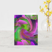 春旋風…... カード (黄色い花)