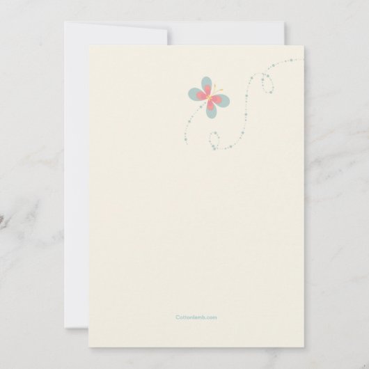 春日の招待状 招待状 (裏面)