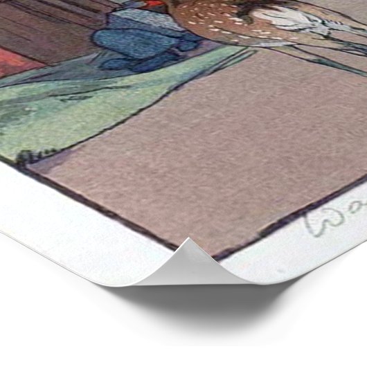 春日大社の鹿春日神社の鹿、吉田博 ポスター (角)