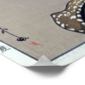 春日大社の鹿, Deer of Kasuga Shrine, Hiroshi Yoshida ポスター (角)